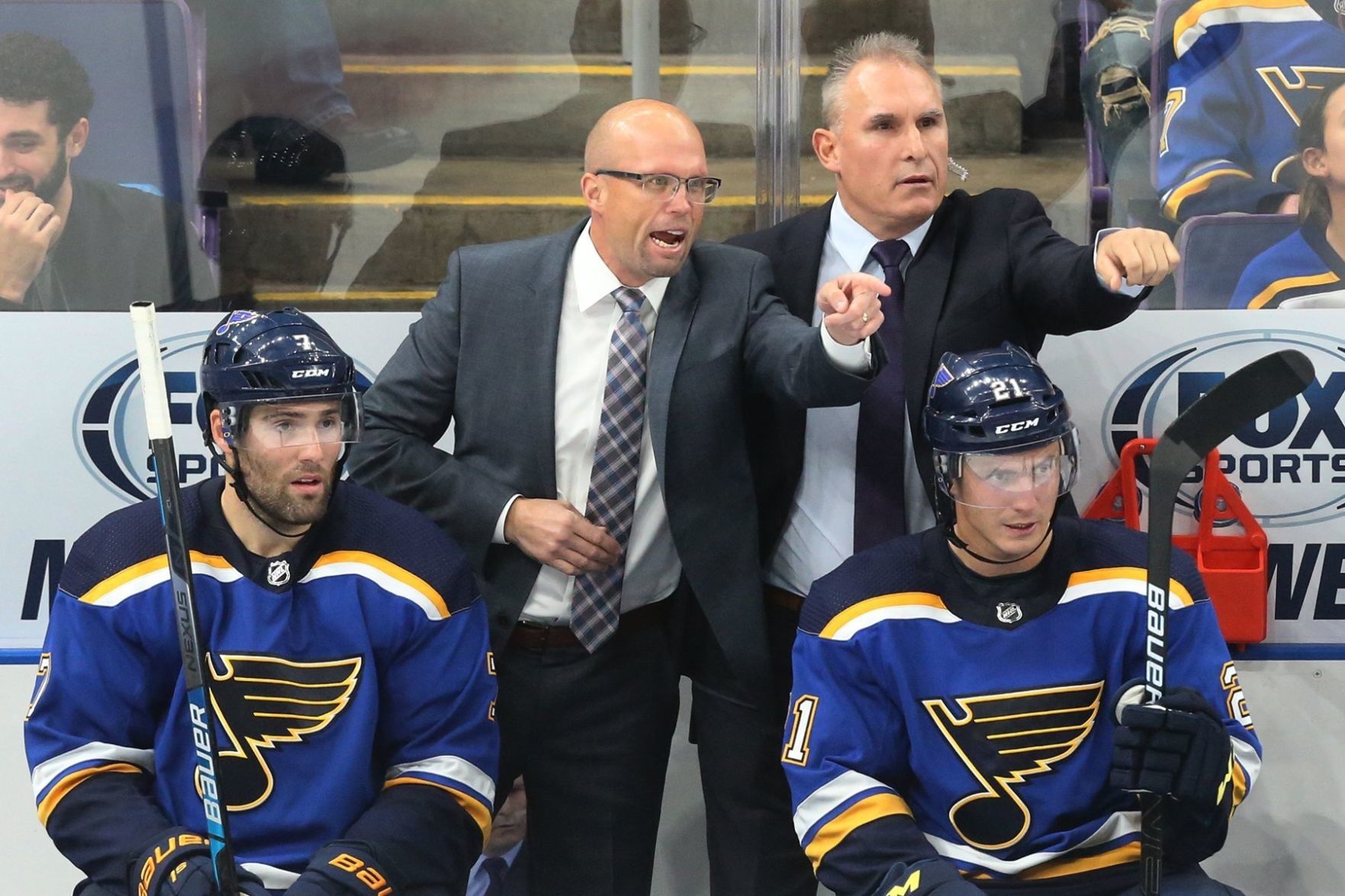 Blues take on the Ducks at Enterprise Center